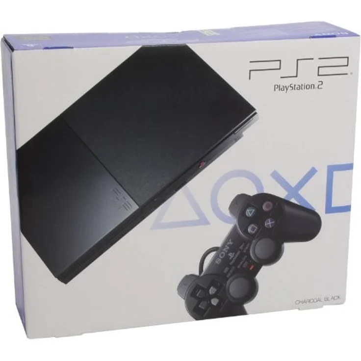 Sony PlayStation 2 Schwarz – Bild 1