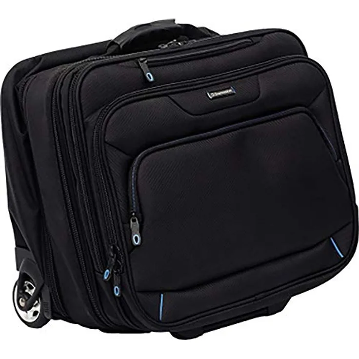 Soennecken Laptoptrolley Köln 5170 2Rollen Nylon schwarz (5170)