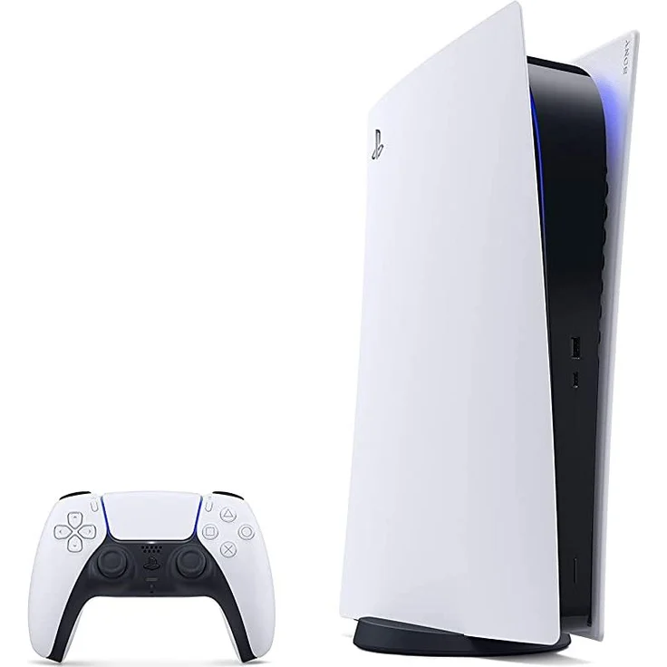 Sony PlayStation 5 Digital Edition 825 GB Weiß, Schwarz – Bild 2