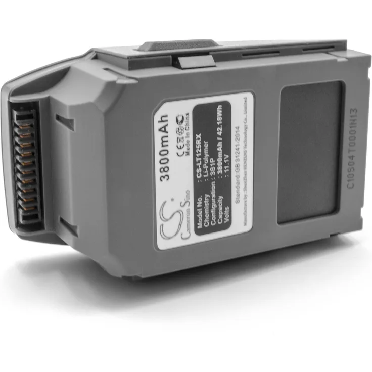 vhbw Li-Polymer Akku 3800mAh (11.1V) für Drohne Multicopter Quadrocopter wie DJI GP785075-38300DB