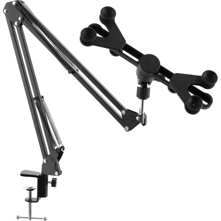 Tiger TAB69-BK Verstellbare Tischhalterung für iPad, Tablet