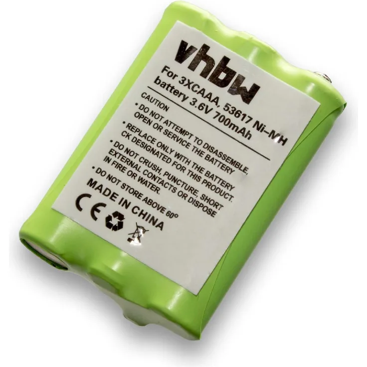 VHBW Akku, geeignet für Funkgerät, Walkie Talkie Motorola FV300, FV500, FV700, FV700R, SX500R, SX600, SX800, SX800R, SX900, SX900R 700 mAh, 3,6 V, NiMH