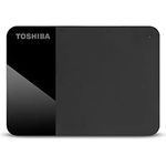 Toshiba Canvio Ready - Festplatte - 2 TB - extern (tragbar) - 2.5 Zoll (6.4 cm) - USB 3.2 Gen 1 - Schwarz