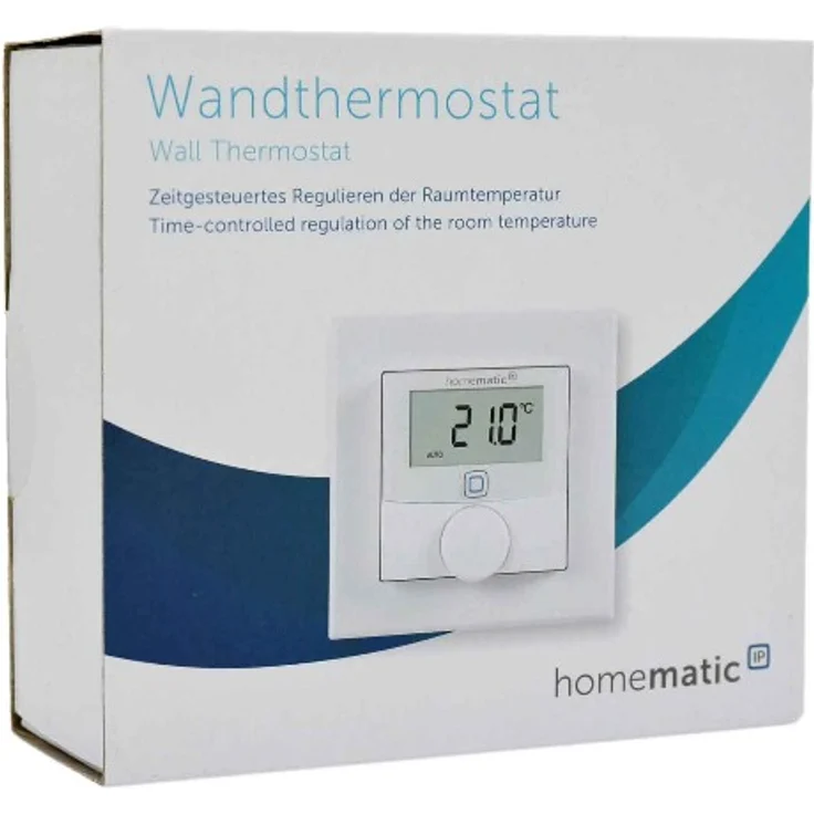 Homematic IP HmIP-WTH-2 Smart Home Wandthermostat mit Luftfeuchtigkeitssensor, digitales Thermostat Heizkörper/Fußbodenheizung mit/ohne App, Amazon Alexa, Google Assistant, Temperaturmessung, Energie sparen (143159A0) – Bild 11