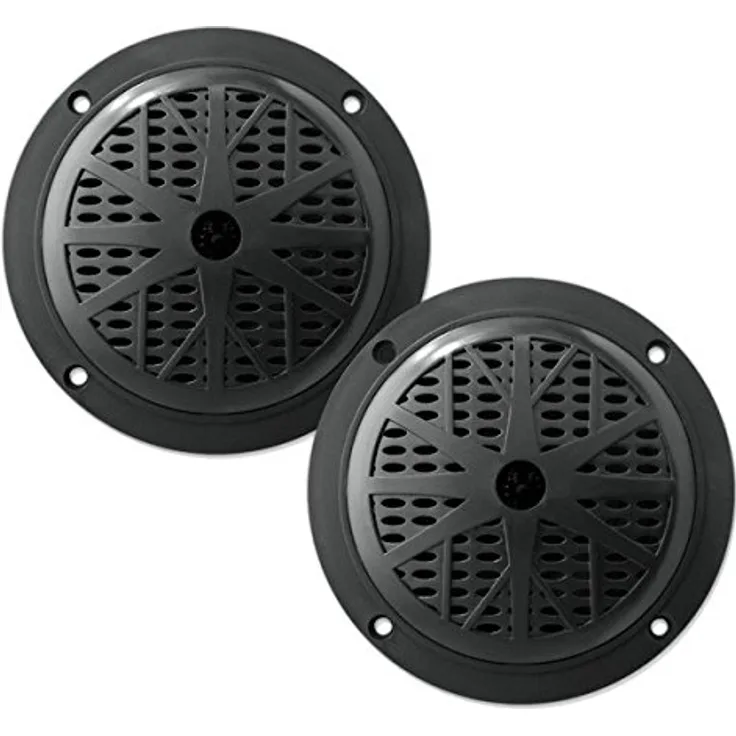 Pyle Dual Kegel wetterfeste Stereo Lautsprechersystem 10,16 cm (4 Zoll) Einbau-Lautsprecher