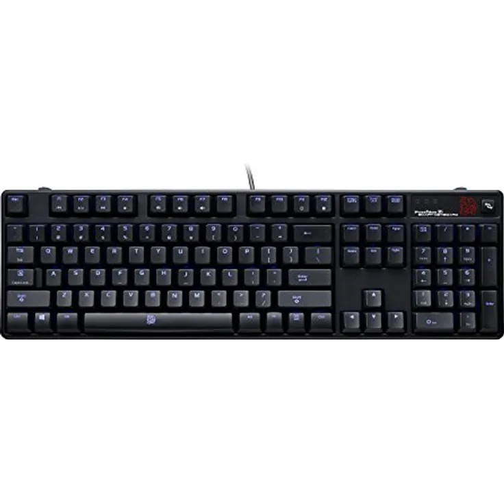 Tt eSPORTS Poseidon Z Plus SMART - Tastatur - hinterleuchtet - USB - Deutsch QWERTZ - Schwarz (KB-PZP-KLBLGR-01)