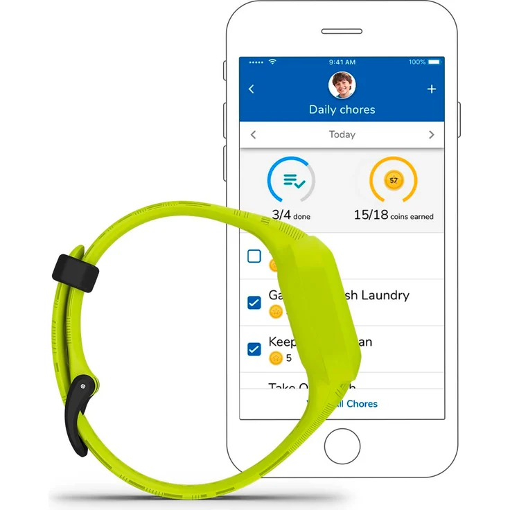Garmin vívofit jr. 3 Aktivitätstracker für Kinder, Einheitsgröße, Silikonarmband, Digi Camo (010-02441-00) – Bild 7