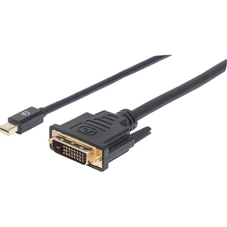 Manhattan 152150 Mini-DisplayPort 1.2a auf DVI-Kabel schwarz