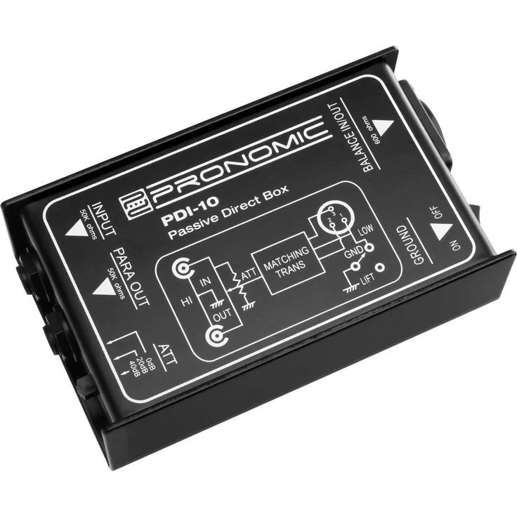 Pronomic PDI-10 passive DI-Box
