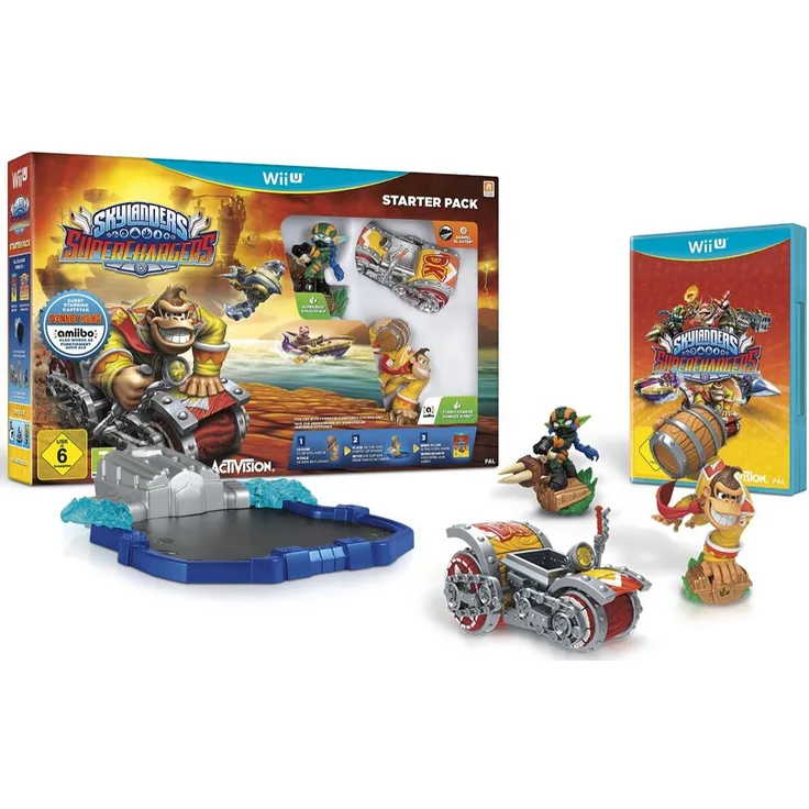 Skylanders SUPERCHARGERS - Starter Set (Wii U)