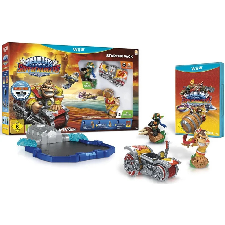 Skylanders SUPERCHARGERS - Starter Set (Wii U) – Bild 1