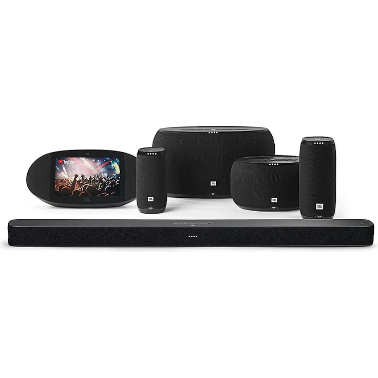 JBL Link Bar 2.0 Soundbar, kabellos/kabelgebunden, geeignet für TV, schwarz (2019) – Bild 9