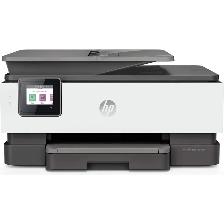 HP Officejet Pro 8024 All-in-One 4-in-1 Tintendrucker Farbe WLAN 225 Blatt Instant Ink (1KR66B) – Bild 1
