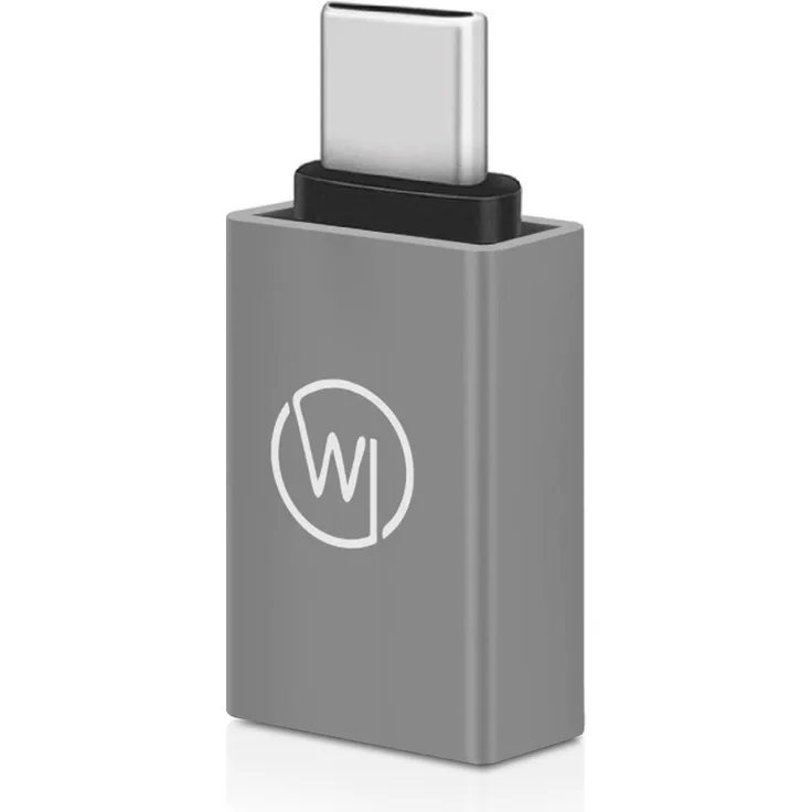 Wicked Chili 1x USB-C Adapter für Webcam kompatibel mit Logitech, Jelly-Comb, Teaisiy, Nulaxy und 1080P HD Webcam, Typ-C auf Typ-A USB 3.1 Buchse, Adapter für Laptop
