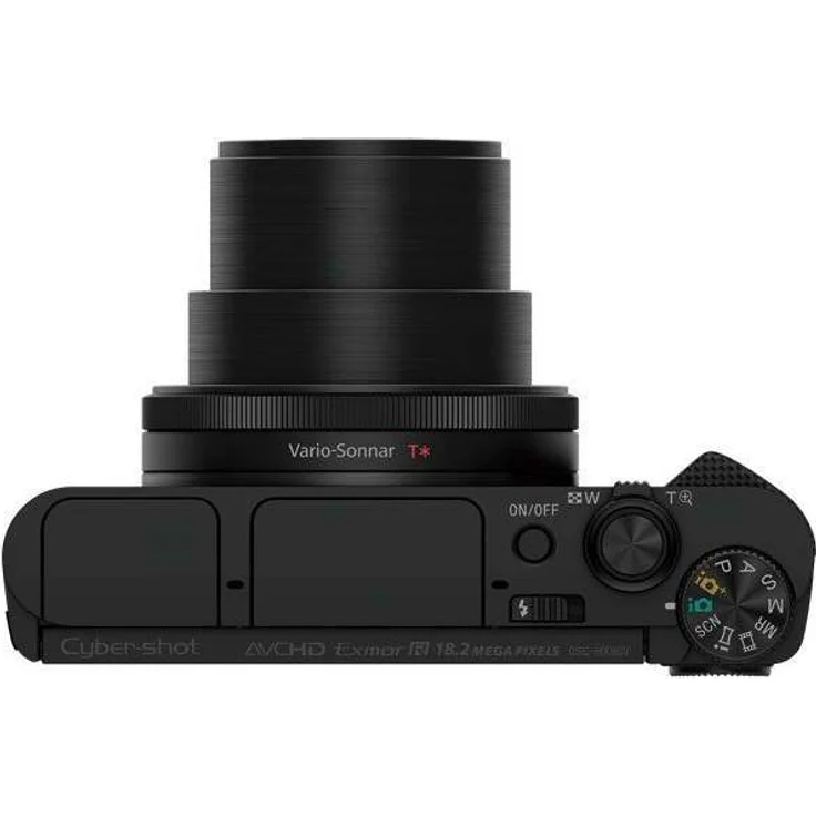 Sony DSC-HX90V Digitalkamera (18,2 MP, 30-fach opt. Zoom, 7,62cm (3,0 Zoll) LCD Display, opt. Bildstabilisator) schwarz - Preisvergleich – Bild 5