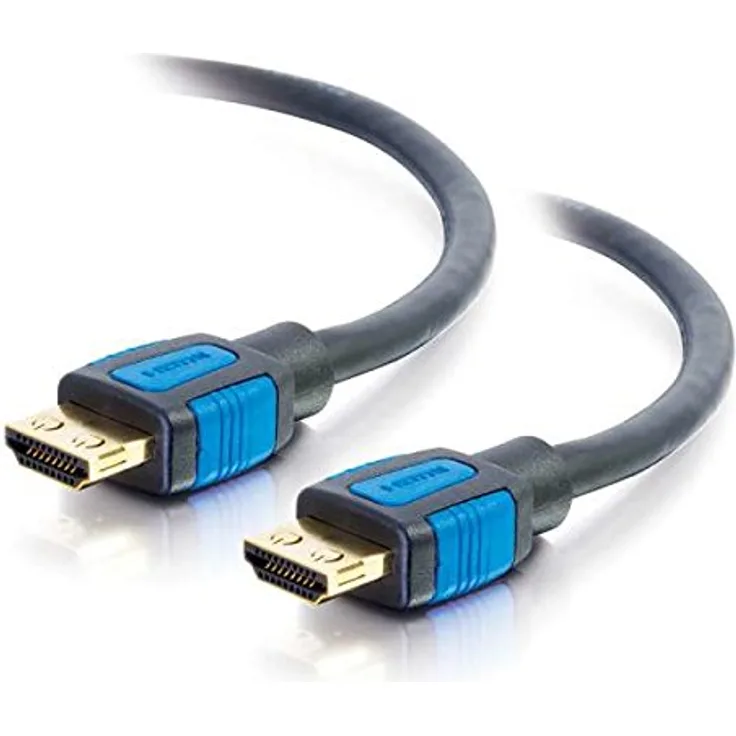 Averch 82379 HDMI-Kabel 1,8 m HDMI Type A (Standard) Schwarz, Blau - HDMI-Kabel (1,8 m, HDMI Type A (Standard), HDMI Type A (Standard), 4096 x 2160 Pixel, 3D, Schwarz, Blau