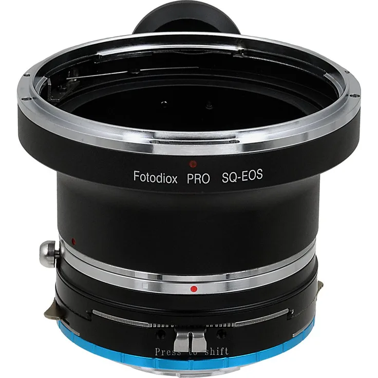 Fotodiox Pro Lens Mount Shift Adapter Bronica SQ (SQ-A, SQ-Am, SQ-Ai, SQ-B) Mount Lenses to Fujifilm X-Series Mirrorless Camera Adapter - fits X-Mount Camera Bodies such as X-Pro1, X-E1, X-M1, X-A1, X-E2, X-T1