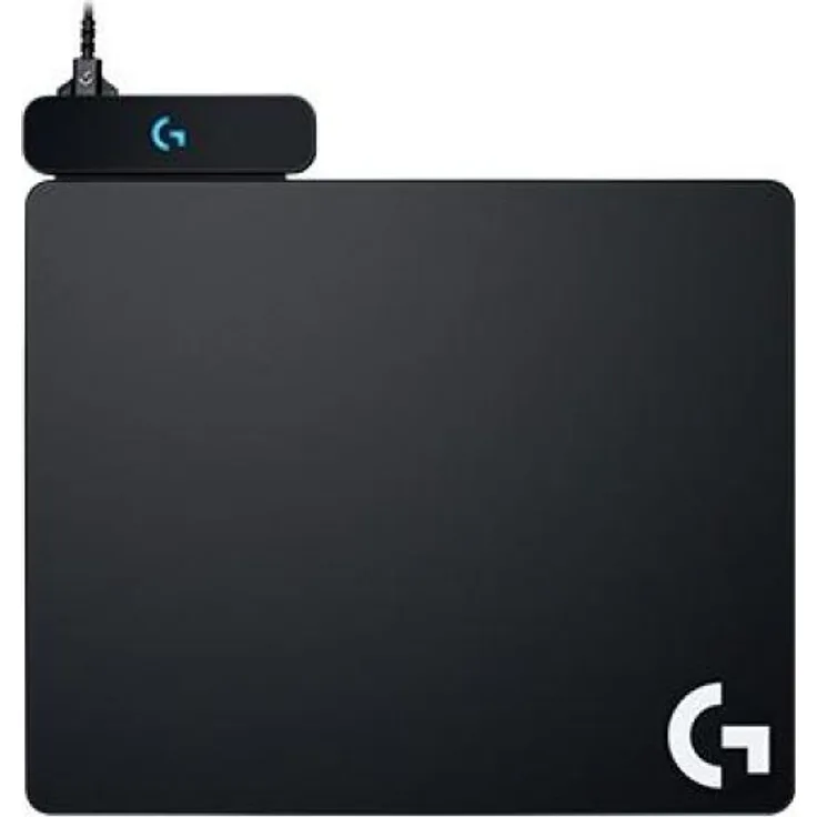 Logitech G POWERPLAY Kabelloses Ladesystem (LIGHTSPEED Technologie, Stoff- & Kunststoff Gaming-Mauspads inklusive, USB-Anschluss, RGB-Beleuchtung, Kompatibel mit Logitech G903-G703)