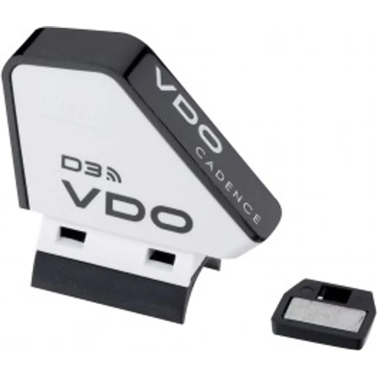 VDO Wireless and Funk Trittfrequenz Kit für M5 M6 inkl. TF Magnet Fahrrad Computer Zubehör, Schwarz, Nicht zutreffend