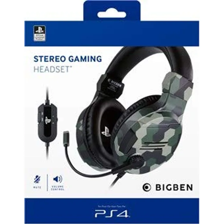 BigBen Interactive Stereo Gaming Headset V3 CAMO