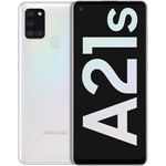 Samsung Galaxy A21s Smartphone 16,51cm (6,5 Zoll) AMOLED-Display, 32GB interner Speicher, 3GB RAM, Dual-SIM, Android, White