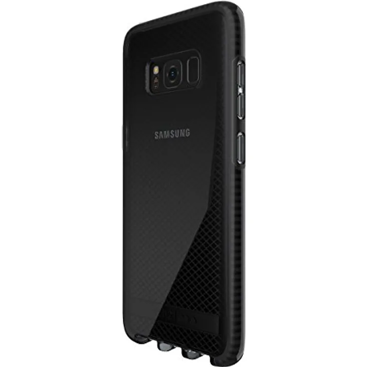 Tech 21 T21-5585 Evo Check Protective Case for Samsung S8 - Smokey-Black
