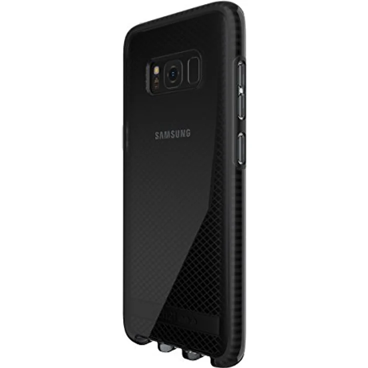 Tech 21 T21-5585 Evo Check Protective Case for Samsung S8 - Smokey-Black – Bild 1