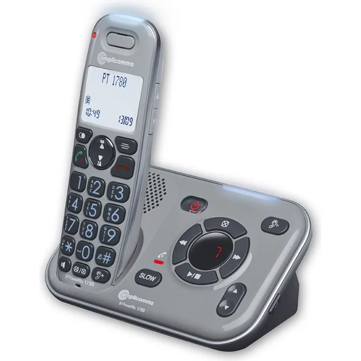 Amplicomms PowerTel 1780 Analog-Telefon grau