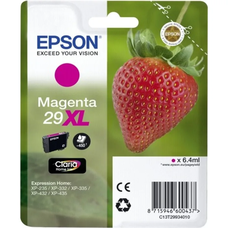 Epson 29XL M 6.4ml 450Seiten Magenta