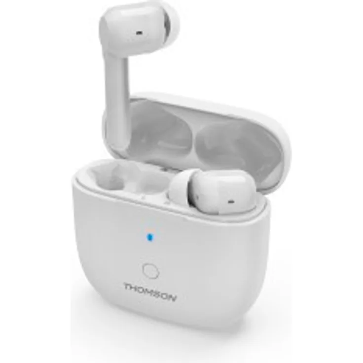 Hama Wear7811 True Wireless In-Ear-Kopfhörer mit Bluetooth, Noise Cancelling, Mikrofon, weiß