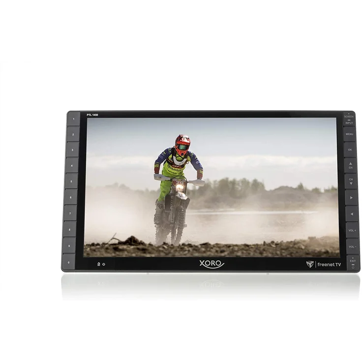 Xoro PTL 1450 36 cm (14 Zoll) LED TV (Full HD, kein HDR) HD-Triple-Tuner (Sat, Antenne, Kabel) Modelljahr 2019 Energieklasse E – Bild 1