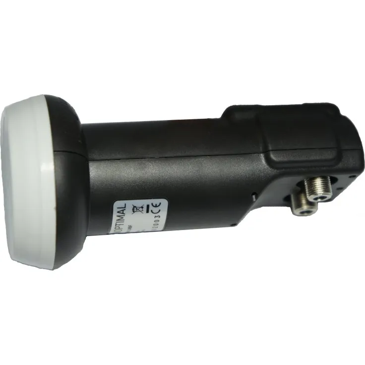 GALLUNOPTIMAL GO-TL Twin-LNB (40mm, 0,1dB, Full-HD, 3D Ready) schwarz