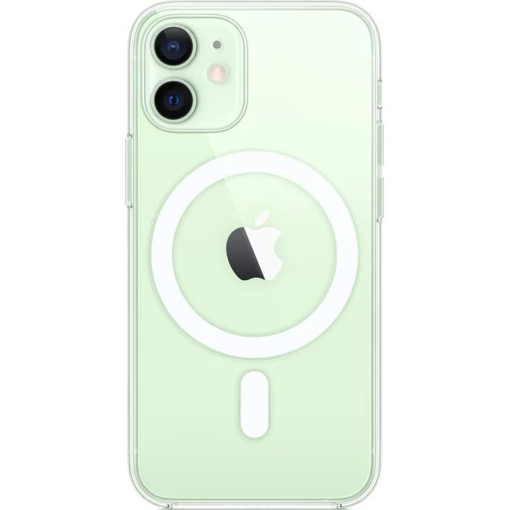 Apple MHLL3ZM/A Clear Case mit MagSafe, geeignet für Apple iPhone 12 mini, Handy-Schutzhülle, transparent – Bild 6