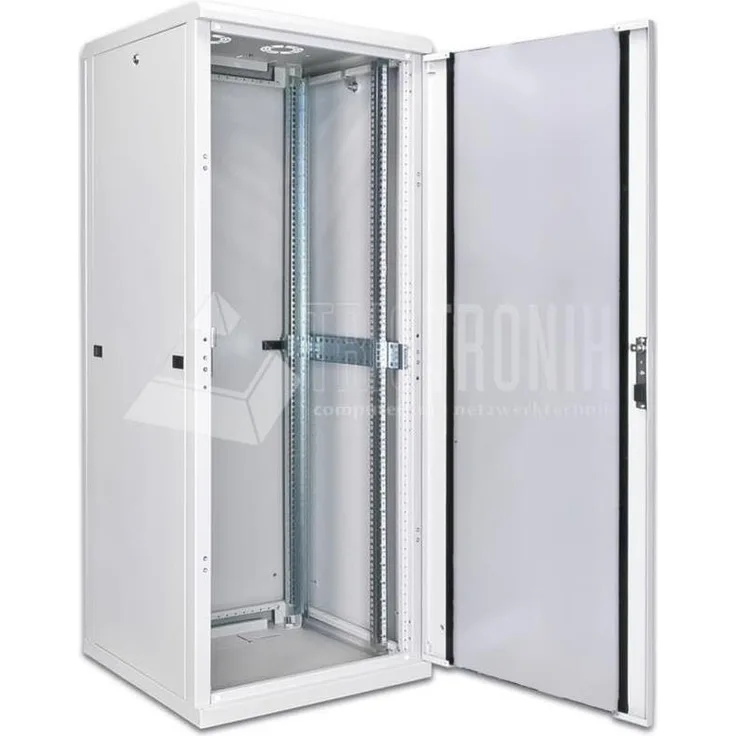 Wirewin 19\ Standschrank, 600x800mm, grau RAL7035 Schränke (CAB 600X800X22U)