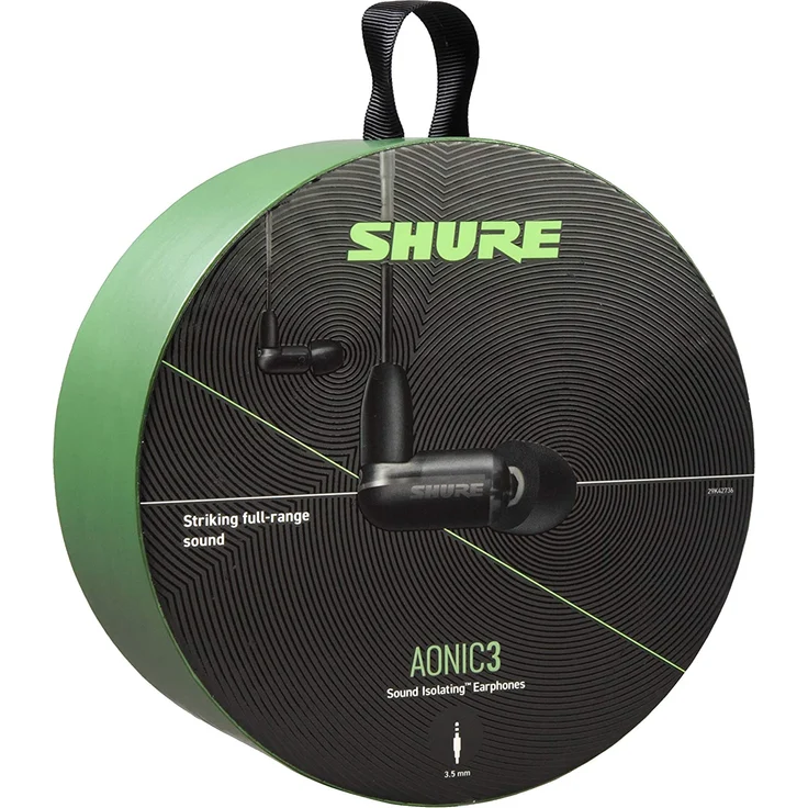 Shure AONIC 3 In-Ear Kopfhörer, mit Mikrofon, Noise Cancelling, schwarz – Bild 8