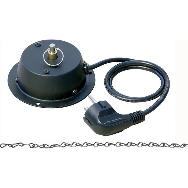 Showtec Spiegelkugel Motor untill 30cm, inklusive Kette, 2 Umdrehungen pro Minute – Bild 1