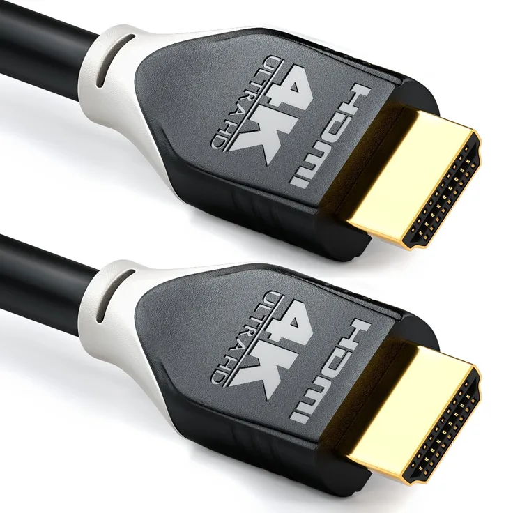 deleyCON 1,5m HDMI Kabel - kompatibel zu HDMI 2.0a/b/1.4a - UHD/4K/HDR/3D/1080p/2160p/ARC - High Speed mit Ethernet [Schwarz/Grau]