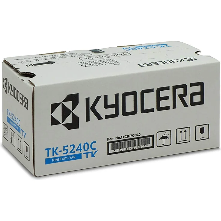 Kyocera TK-5240C Original Toner-Kartusche Cyan 1T02R7CNL0. Für ECOSYS M5526cdn, ECOSYS M5526cdw, ECOSYS P5026cdn, ECOSYS P5026cdw – Bild 1
