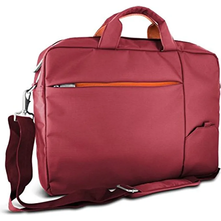 Atlantis Land P004-S410-A4-16 Notebooktasche 39,6 cm (15.6 Zoll) Aktenkoffer Orange, Rot - Notebooktaschen (Aktenkoffer, 39,6 cm (15.6 Zoll), Schultergurt, Orange, Rot)