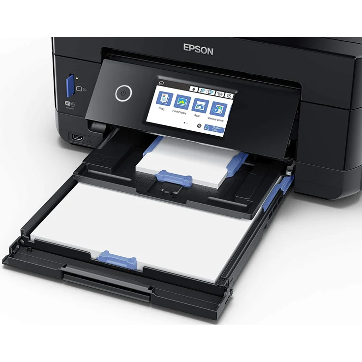 Epson Expression Premium XP-7100 (3-in-1) Multifunktionsdrucker - (Tintenstrahl) Farbe, Druckgeschwindigkeit: 14 s/w, 11 Farbe, Auflösung: 5760 x 1440, LAN, 1x USB 2.0 (Host), WLAN, AirPrint, Mobile Print, Cloud Print (C11CH03402) – Bild 3