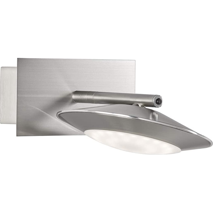 Fischer&Honsel Beta Zig Wandleuchte, Metall, 5.5 W, nickelfarben