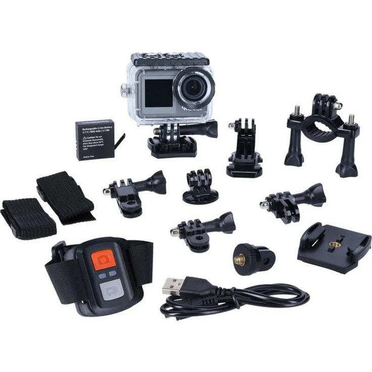 Rollei Actioncam 9S Plus grau – Bild 6