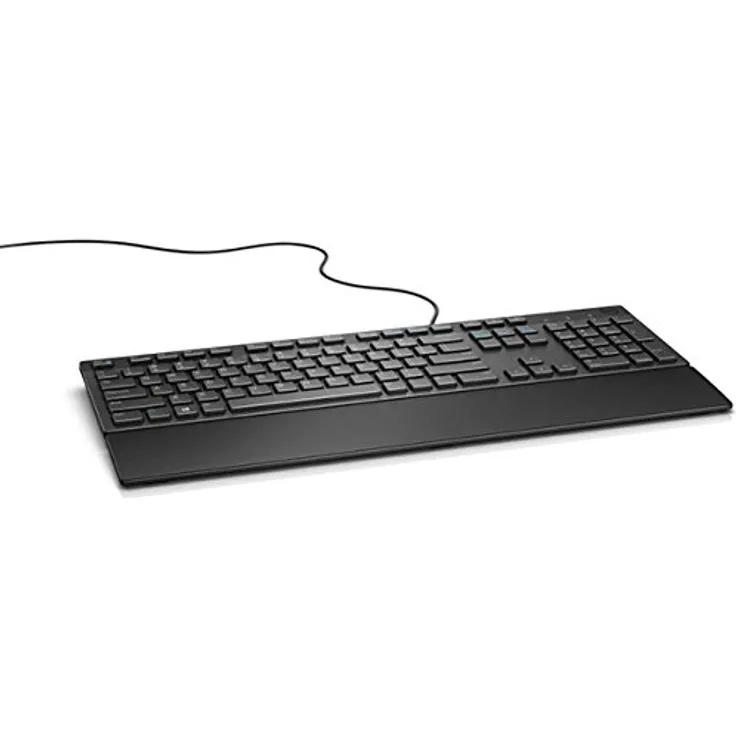 DELL KB216 USB QWERTY Englisch Schwarz Tastatur - Tastaturen (Standard, Verkabelt, USB, QWERTY, Schwarz)