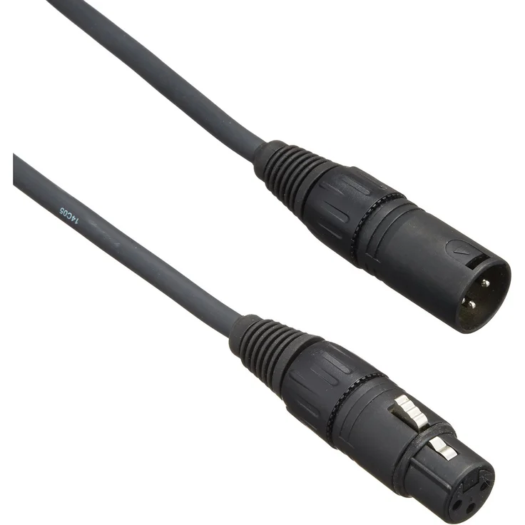 Planet Waves PW-CMIC-25 Classic Series Mikrofonkabel, schwarz, 7,5 m (25 Fuß) – Bild 1