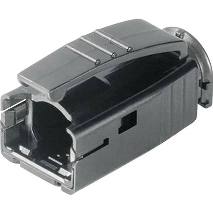 Telegärtner STX Knickschutztülle für RJ45-Stecker H86011A0006 Schwarz H86011A0006