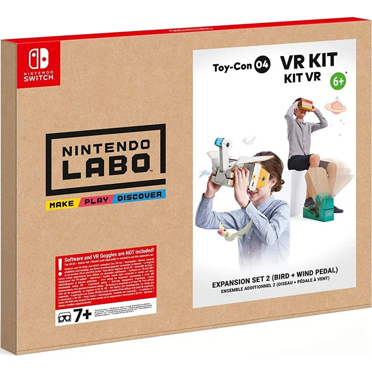 Nintendo Labo - Toy-Con 04 VR-Kit Erweiterungspaket 2 (Vogel + Windpedal) (Switch) – Bild 1