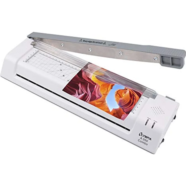 Olympia Laminiergerät A 350 Combo mit Hebelschneider und Eckenrunder – Bild 1