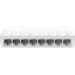 TP-Link Fast Ethernet Switch mit 8 Ports 10-100 Mbit-s Desktop Ethernet Splitter Hub Ethernet Plug-and-Play ohne ausreichend Lüfter, unmanaged (LS1008)
