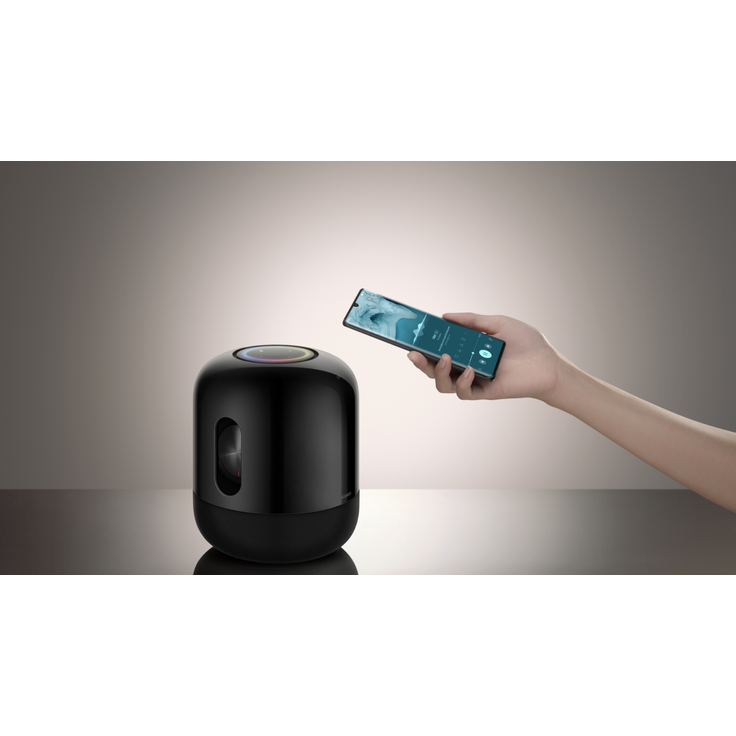 Huawei Sound X Lautsprecher, Devialet Dual Woofers Bluetooth-Lautsprecher mit Subwoofer, schwarz – Bild 12