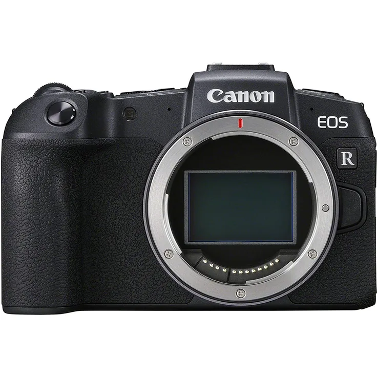 Canon EOS RP Systemkamera - Gehäuse (26,2 MP, 7,5 cm (3 Zoll) Clear View LCD II Display, Digic 8, 4K Video, WLAN, Bluetooth, mit Vollformat-Sensor) schwarz